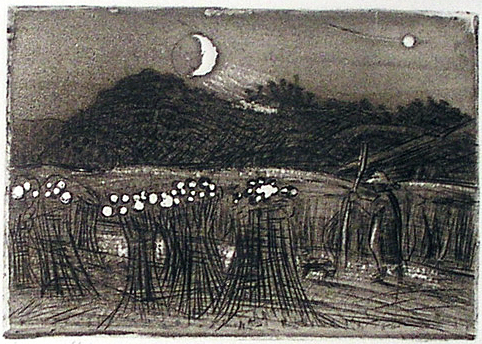 ‘CORNFIELDS BY MOONLIGHT...AFTER PALMER‘